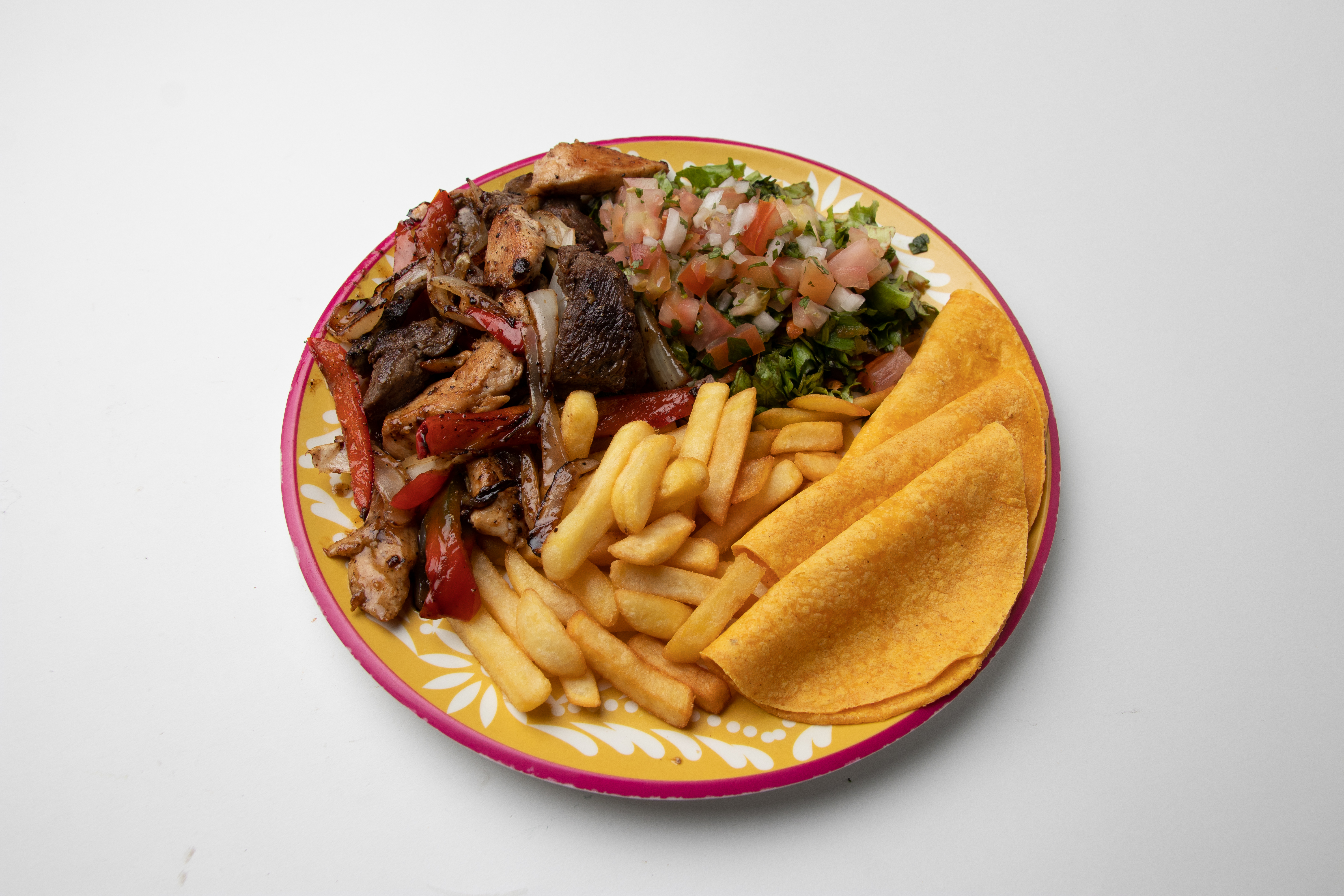 Fajitas de Res/ Pollo o Mixtas